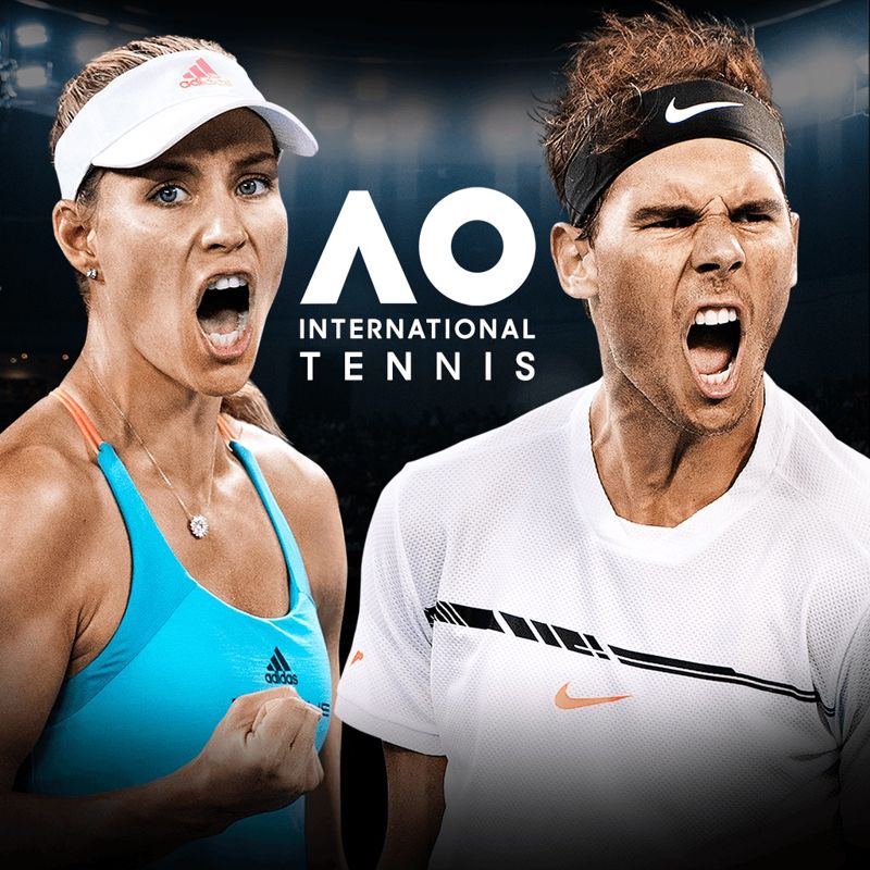 AO International Tennis box art for Playstation 4